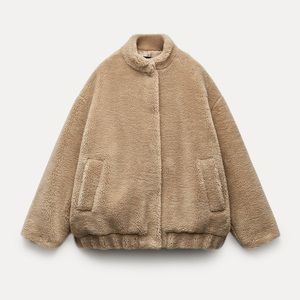 Faux Shearling Bomber ZW Collection